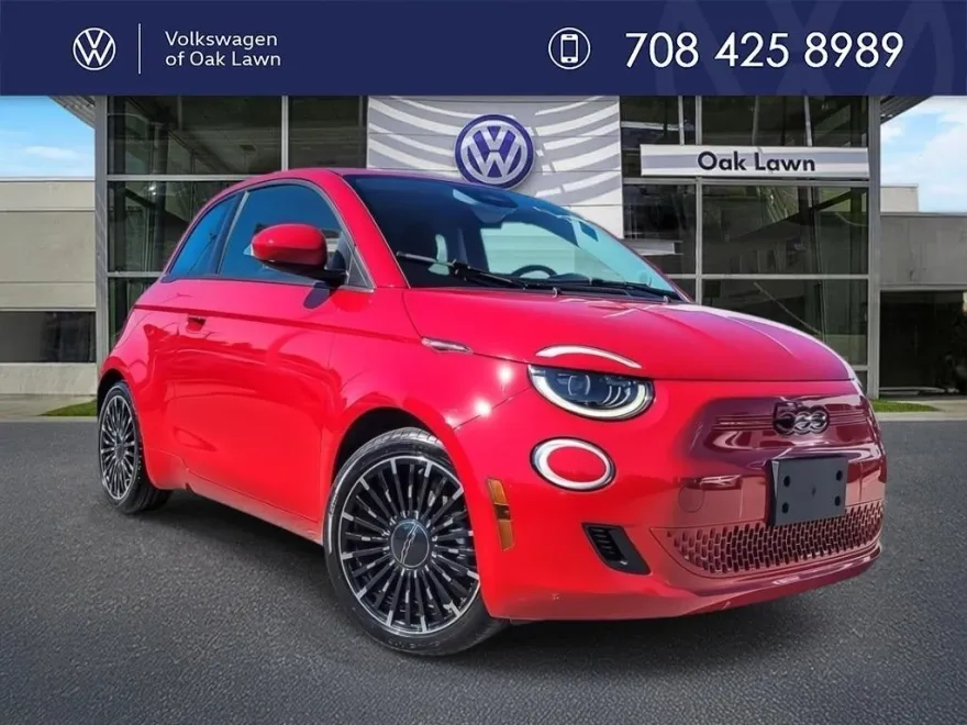 2024 Fiat 500e Red photo 1