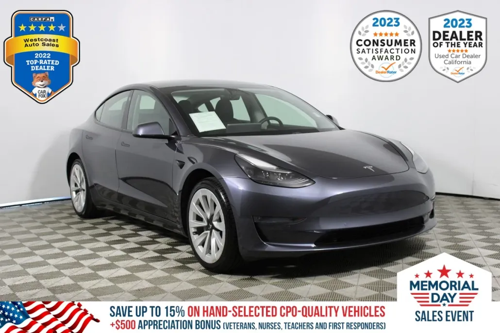 2021 Tesla Model 3 Long Range photo 1
