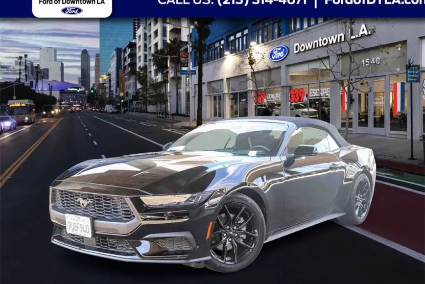 2025 Ford Mustang EcoBoost Convertible photo 1