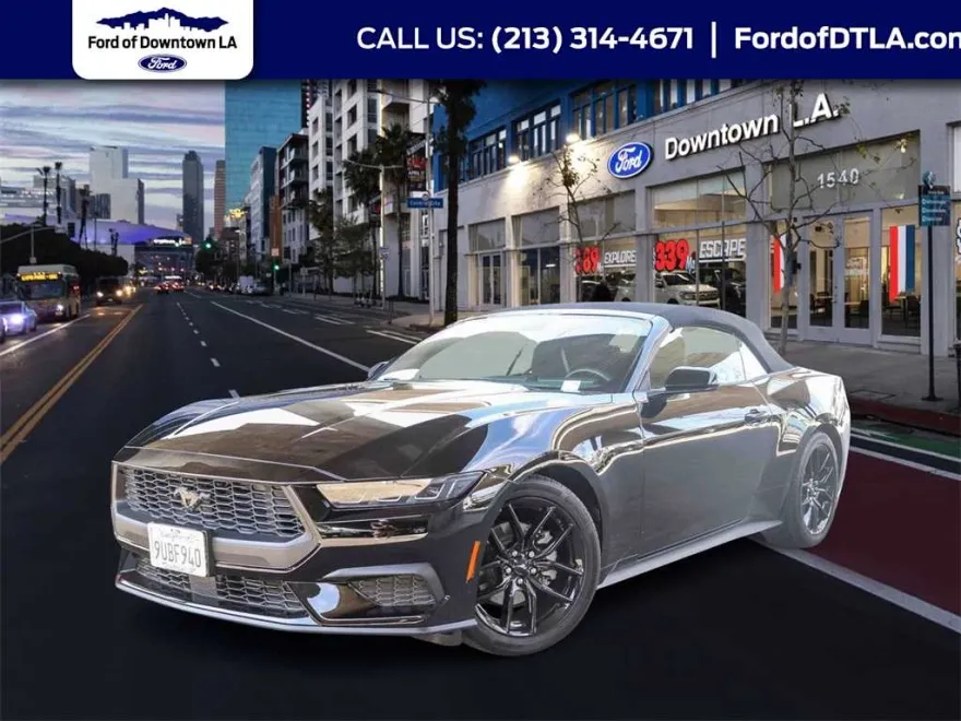 2025 Ford Mustang EcoBoost Convertible photo 1