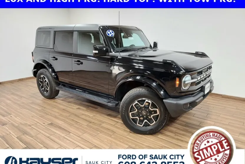 2022 Ford Bronco Base Big Bend Black Diamond Outer Banks Badlands Wildtrak Everglades photo 1