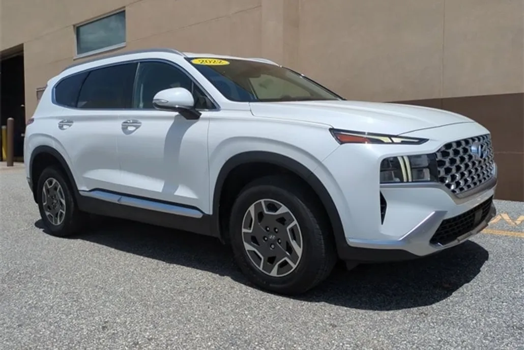 2022 Hyundai Santa Fe Blue photo 1