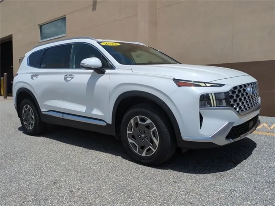 2022 Hyundai Santa Fe Blue photo 1