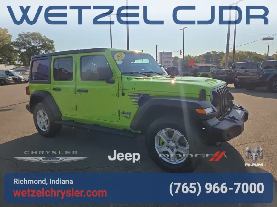 2021 Jeep Wrangler Unlimited Sport S photo 1