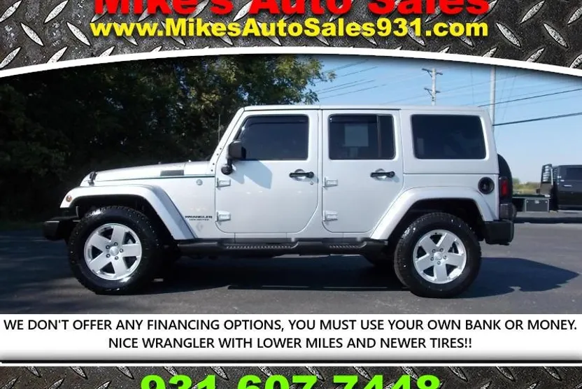 2012 Jeep Wrangler Unlimited Sahara photo 1