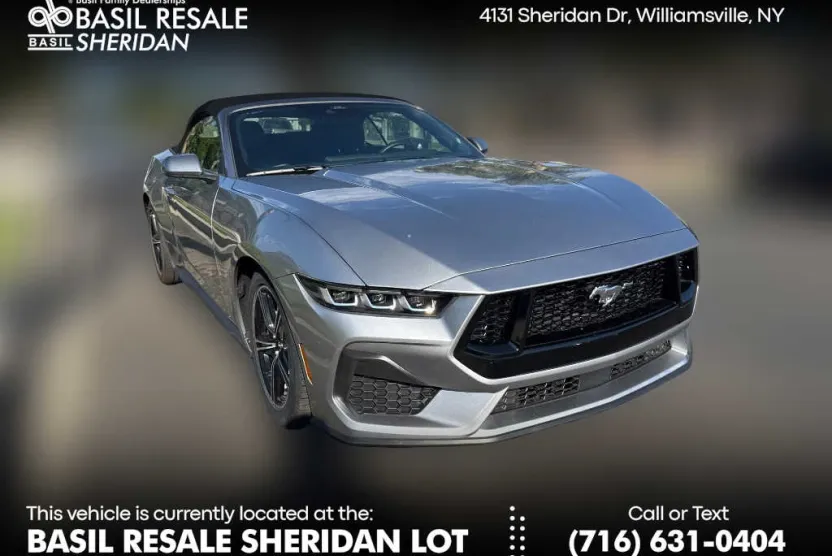 2025 Ford Mustang EcoBoost Premium Convertible photo 1