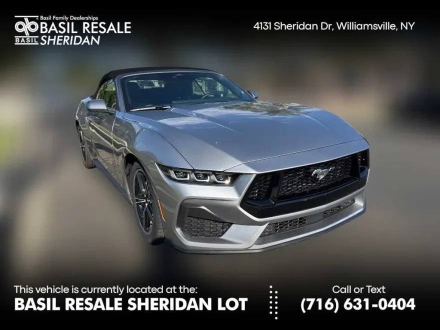 2025 Ford Mustang EcoBoost Premium Convertible photo 1