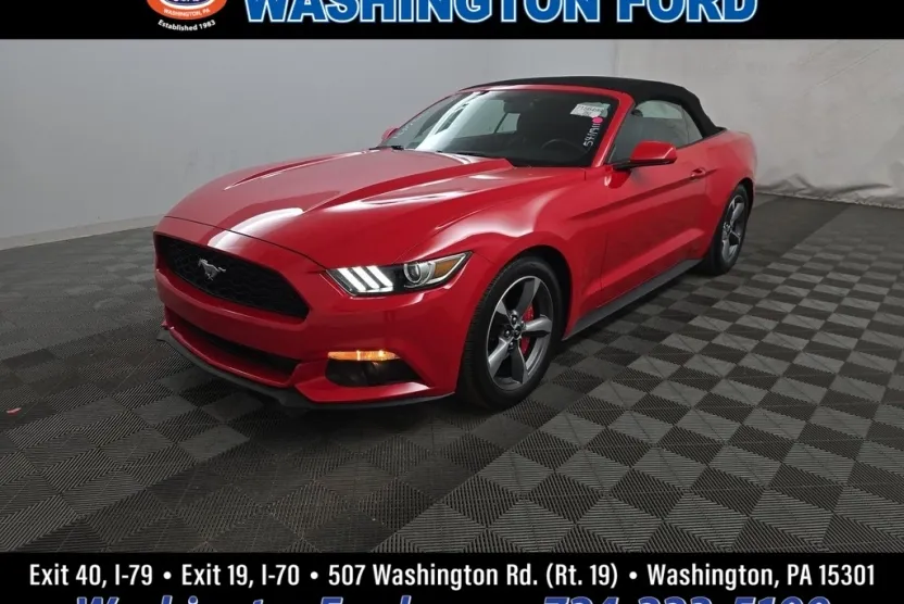 2017 Ford Mustang V6 Convertible photo 1