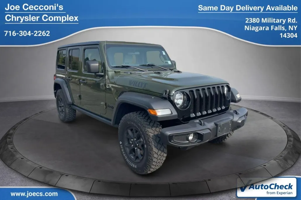 2021 Jeep Wrangler Unlimited Willys Sport photo 1