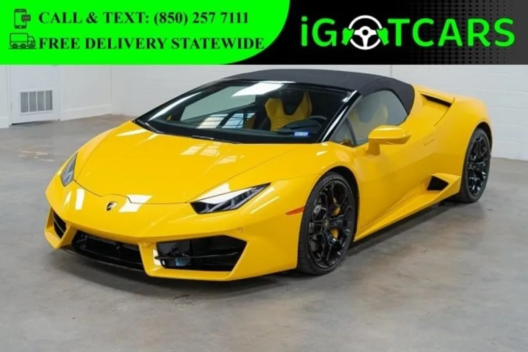 2018 Lamborghini Huracan LP 580-2 Spyder photo 1