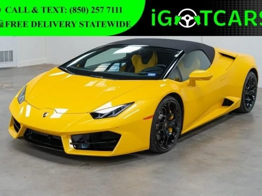 2018 Lamborghini Huracan LP 580-2 Spyder photo 1