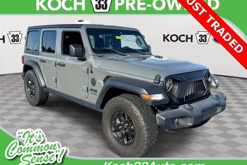 2020 Jeep Wrangler Unlimited Willys photo 1