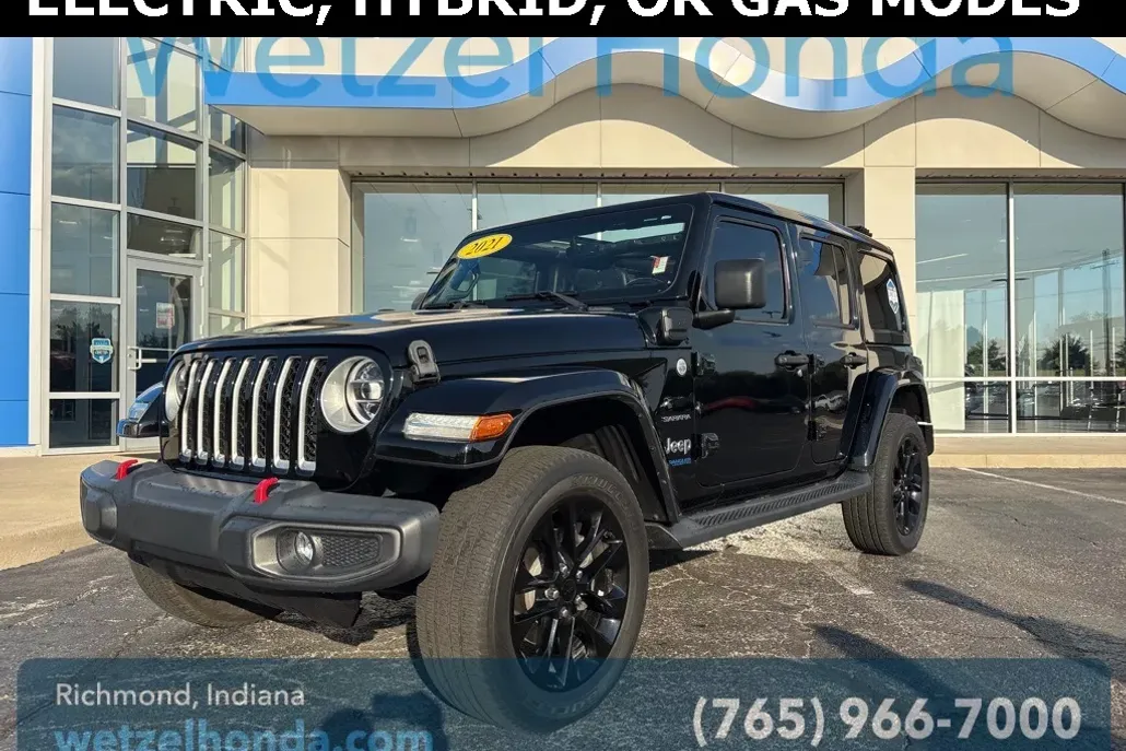 2021 Jeep Wrangler Unlimited Sahara 4xe photo 1