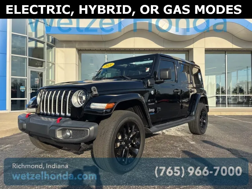 2021 Jeep Wrangler Unlimited Sahara 4xe photo 1