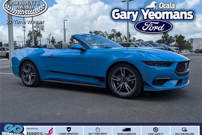 2025 Ford Mustang EcoBoost Premium Convertible photo 1