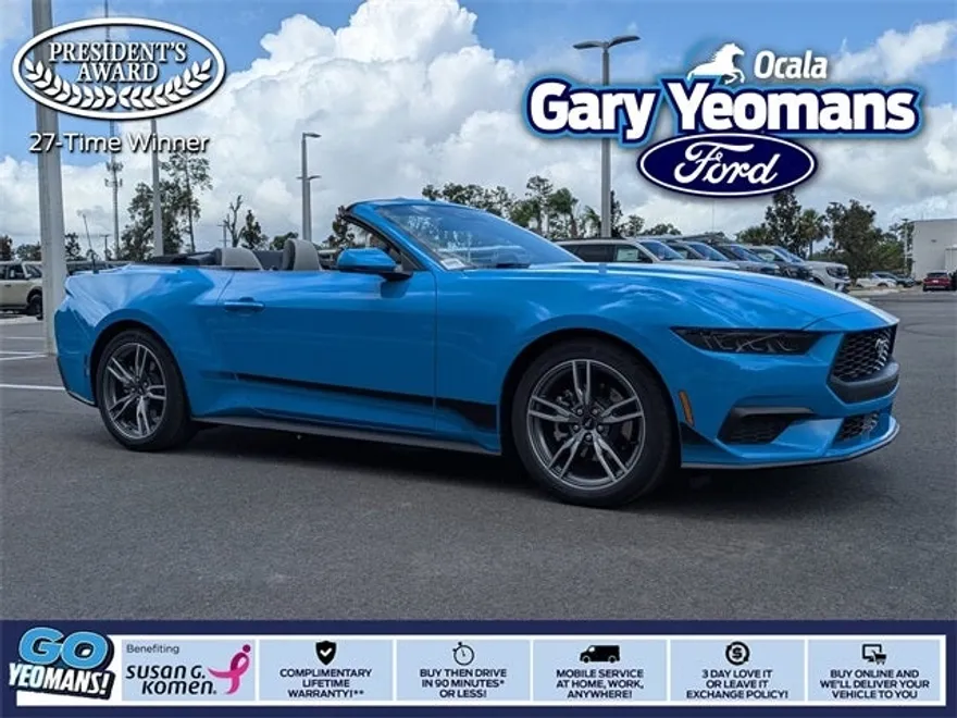 2025 Ford Mustang EcoBoost Premium Convertible photo 1