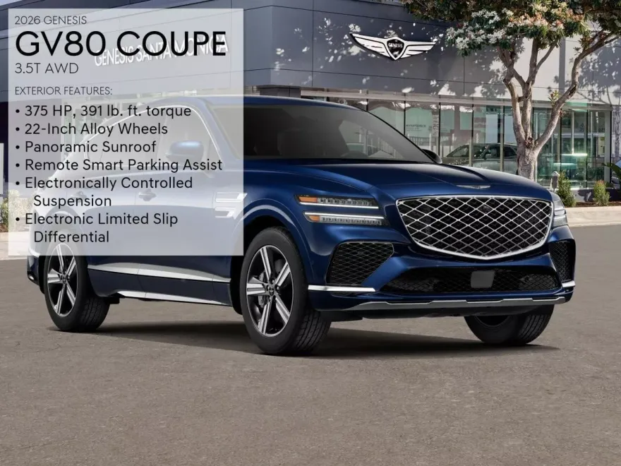 2026 Genesis GV80 Coupe 3.5T photo 1