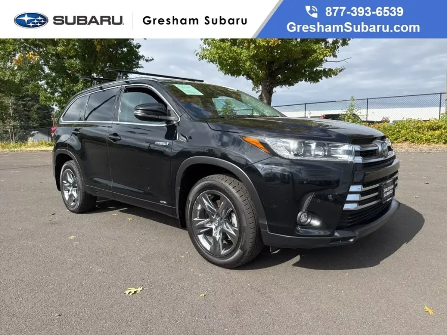 2019 Toyota Highlander Hybrid Limited Platinum photo 1