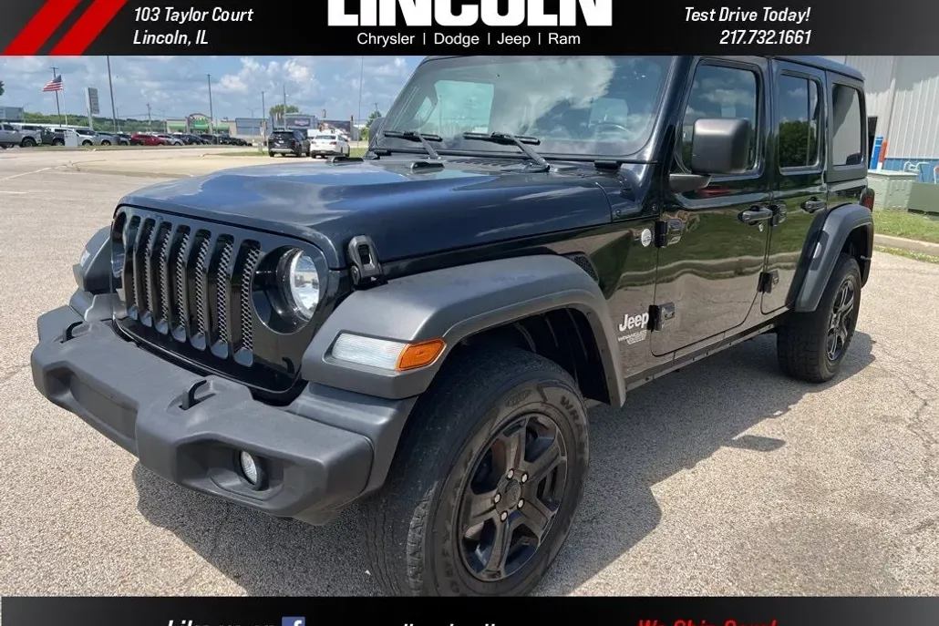 2021 Jeep Wrangler Unlimited Sport S photo 1
