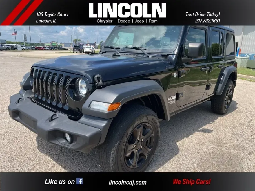 2021 Jeep Wrangler Unlimited Sport S photo 1