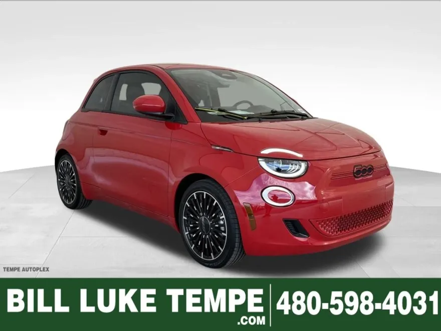 2024 Fiat 500e Red photo 1