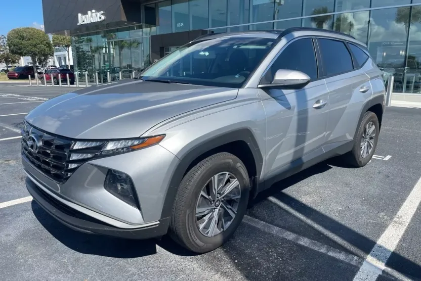 2023 Hyundai Tucson Hybrid Blue photo 1
