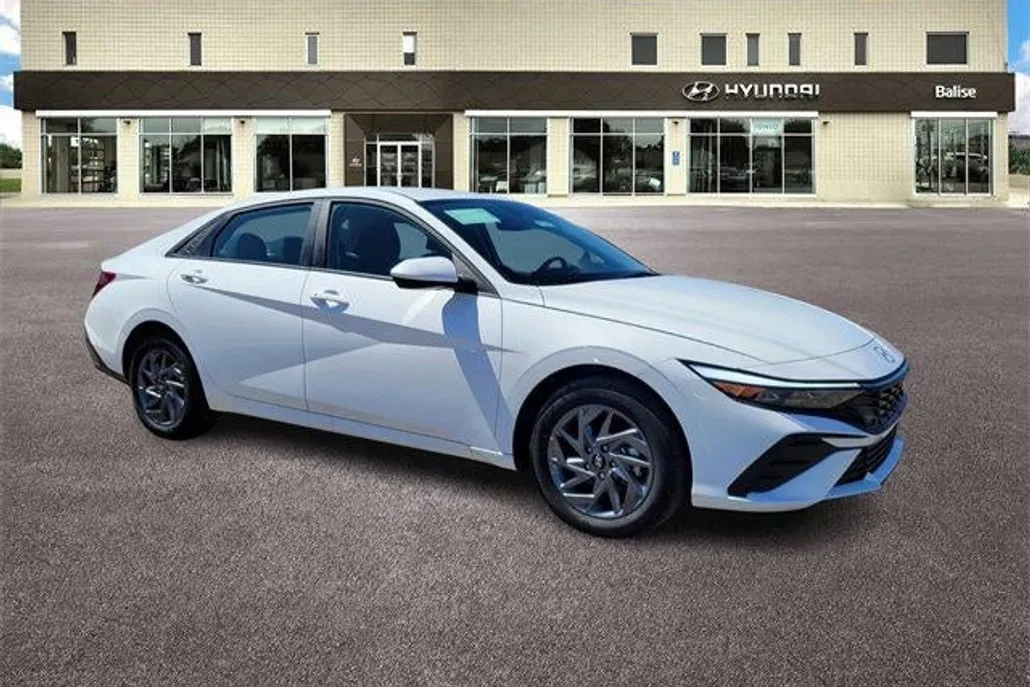 2025 Hyundai Elantra Hybrid Blue photo 1