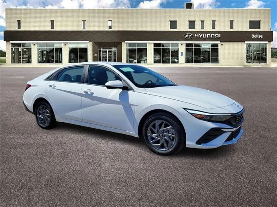 2025 Hyundai Elantra Hybrid Blue photo 1