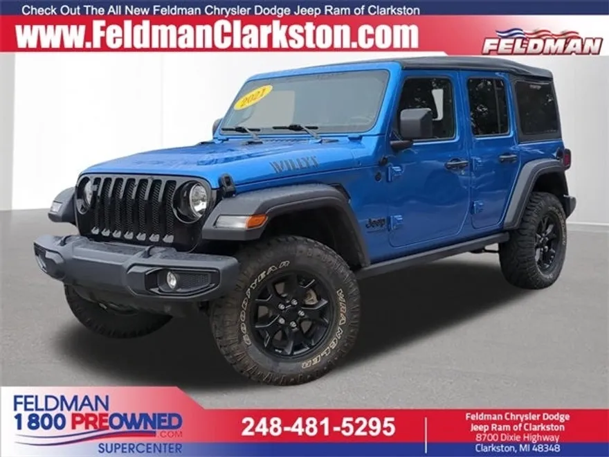 2021 Jeep Wrangler Unlimited Willys photo 1