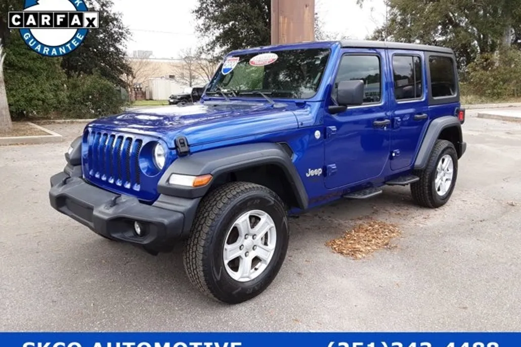 2020 Jeep Wrangler Unlimited Sport S photo 1
