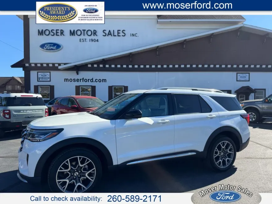 2025 Ford Explorer Platinum photo 1
