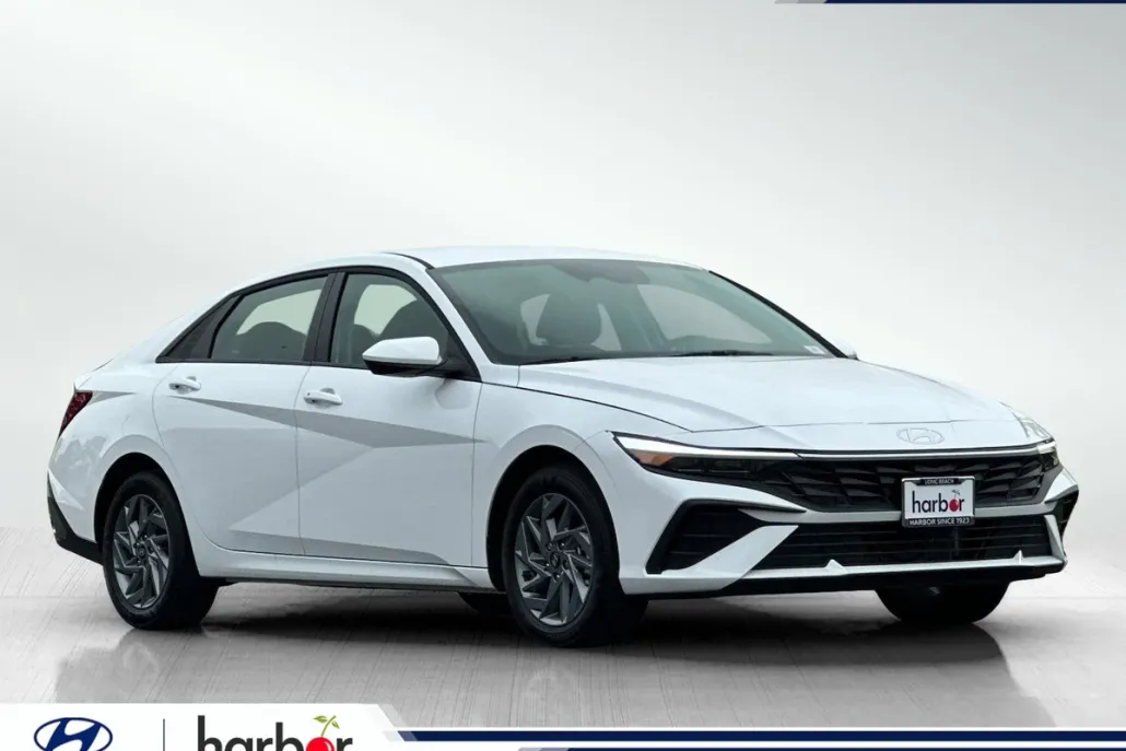2025 Hyundai Elantra Hybrid Blue photo 1