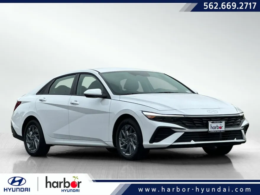 2025 Hyundai Elantra Hybrid Blue photo 1