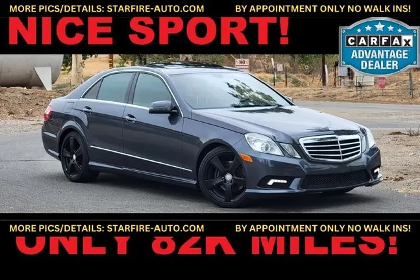 2011 Mercedes Benz E 350 Sport photo 1