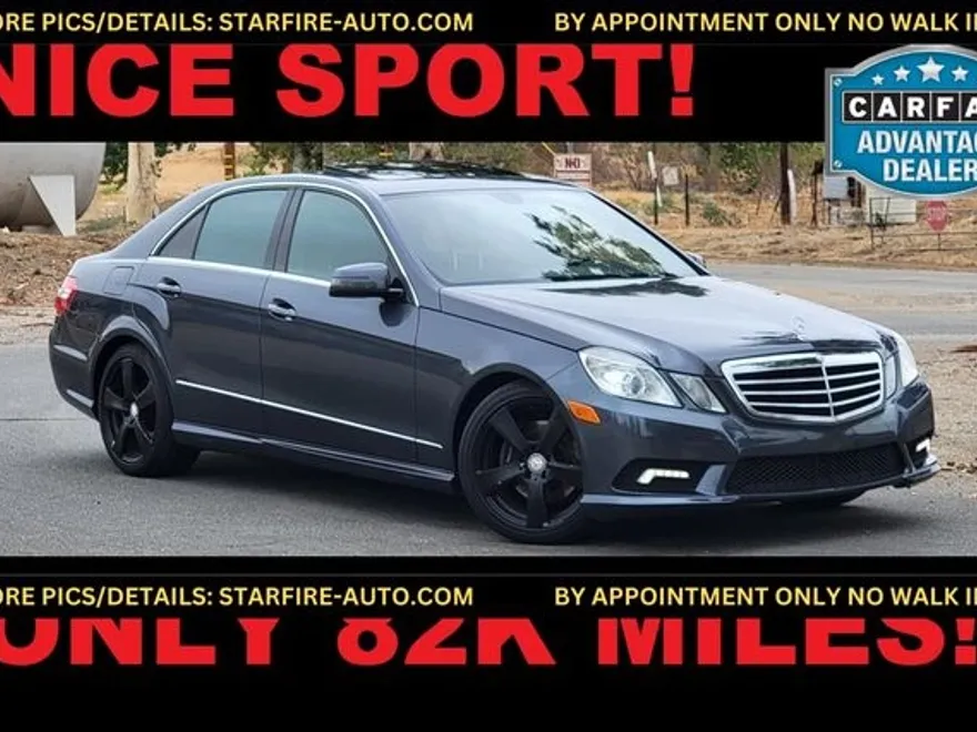 2011 Mercedes Benz E 350 Sport photo 1