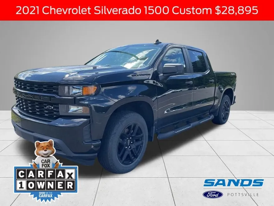 2021 Chevrolet Silverado 1500 Custom photo 1