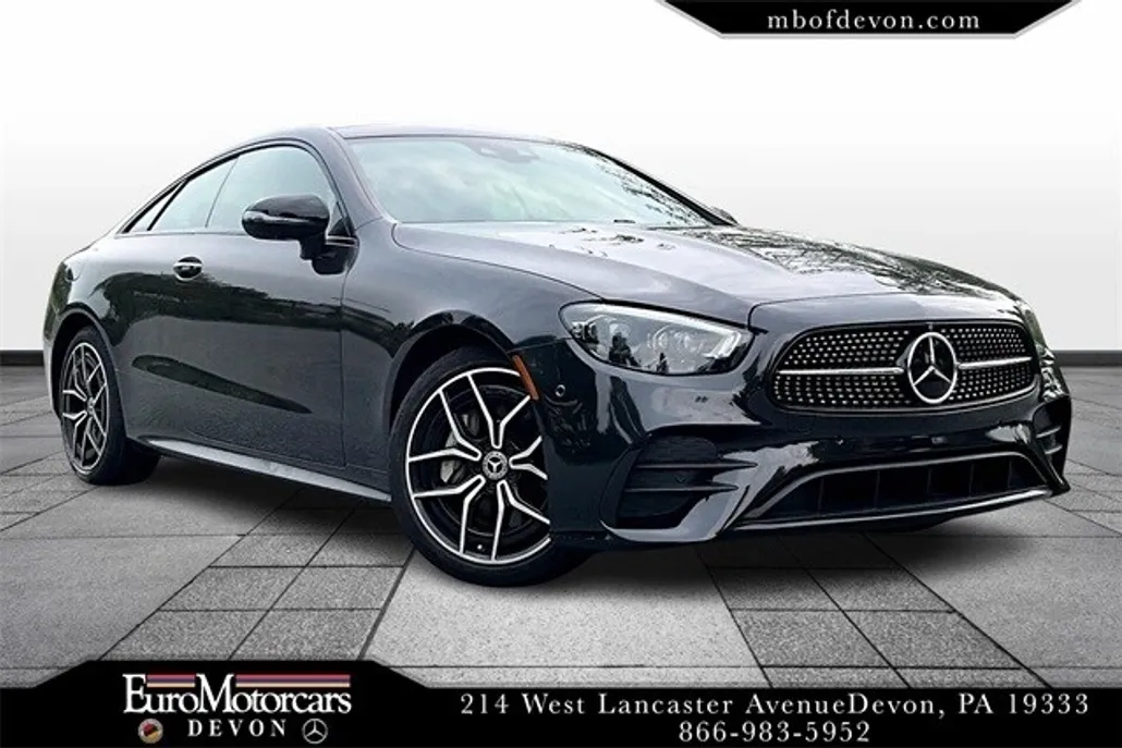 2022 Mercedes Benz E 450 4MATIC Coupe photo 1