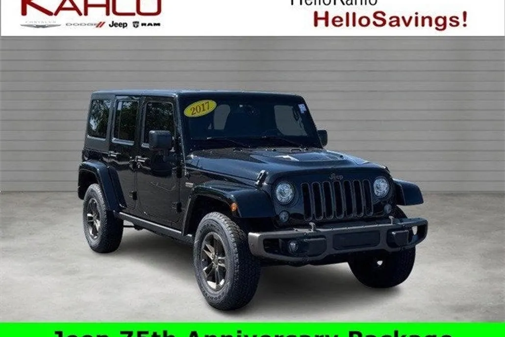 2017 Jeep Wrangler Unlimited Anniversary Edition photo 1