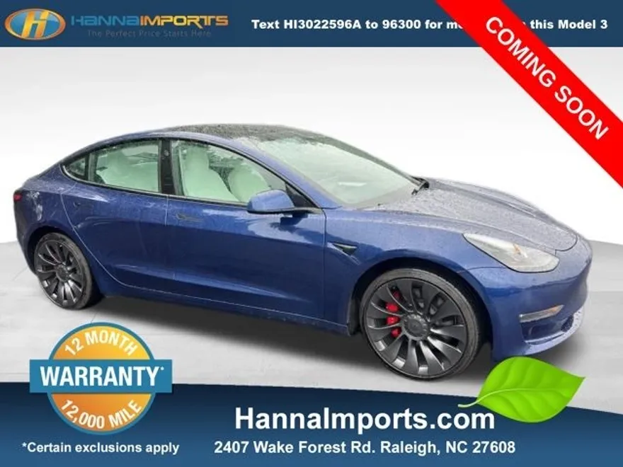 2022 Tesla Model 3 Performance photo 1