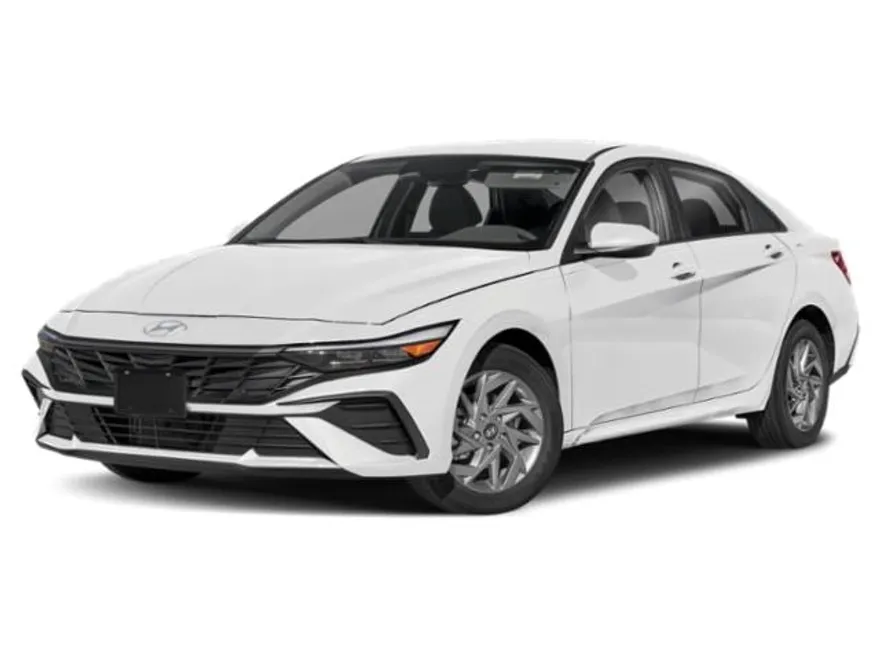 2025 Hyundai Elantra Hybrid Blue photo 1