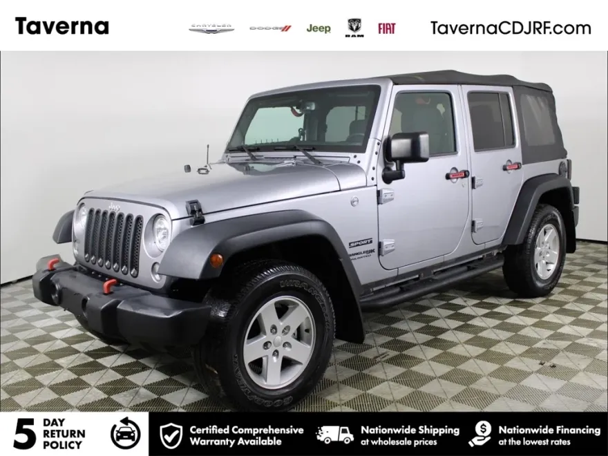 2018 Jeep Wrangler Unlimited Sport S photo 1