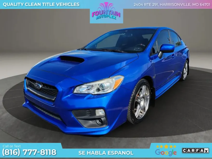 2015 Subaru WRX photo 1