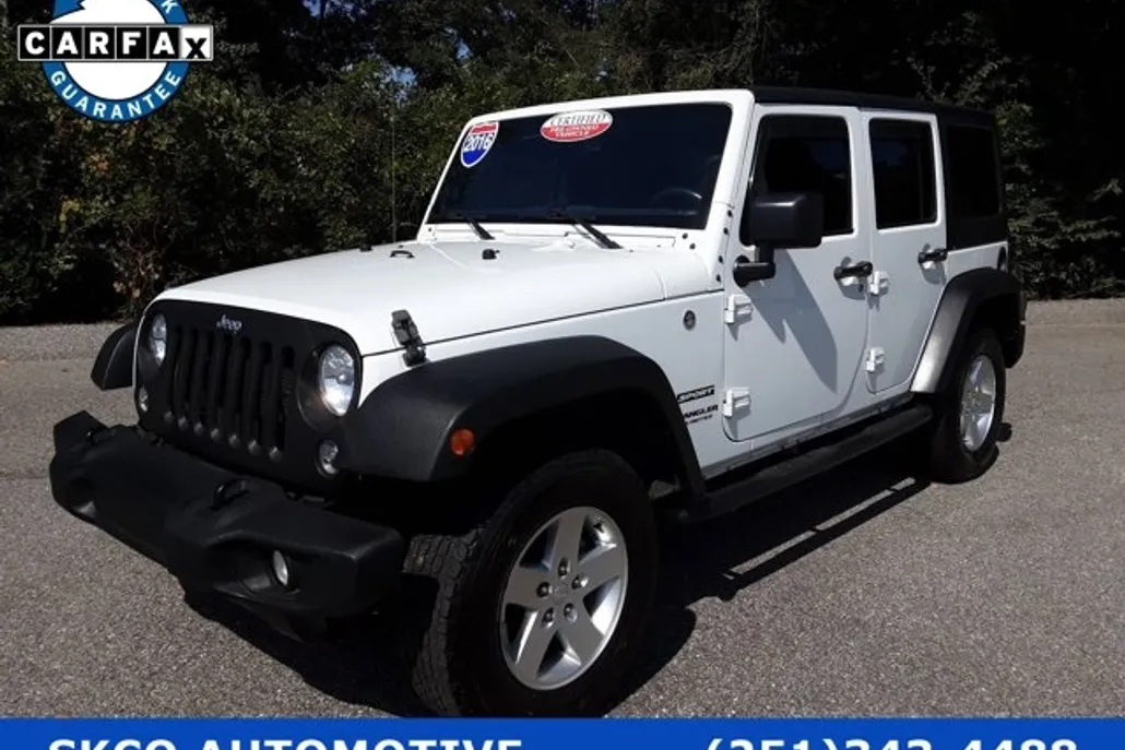 2016 Jeep Wrangler Unlimited Sport photo 1