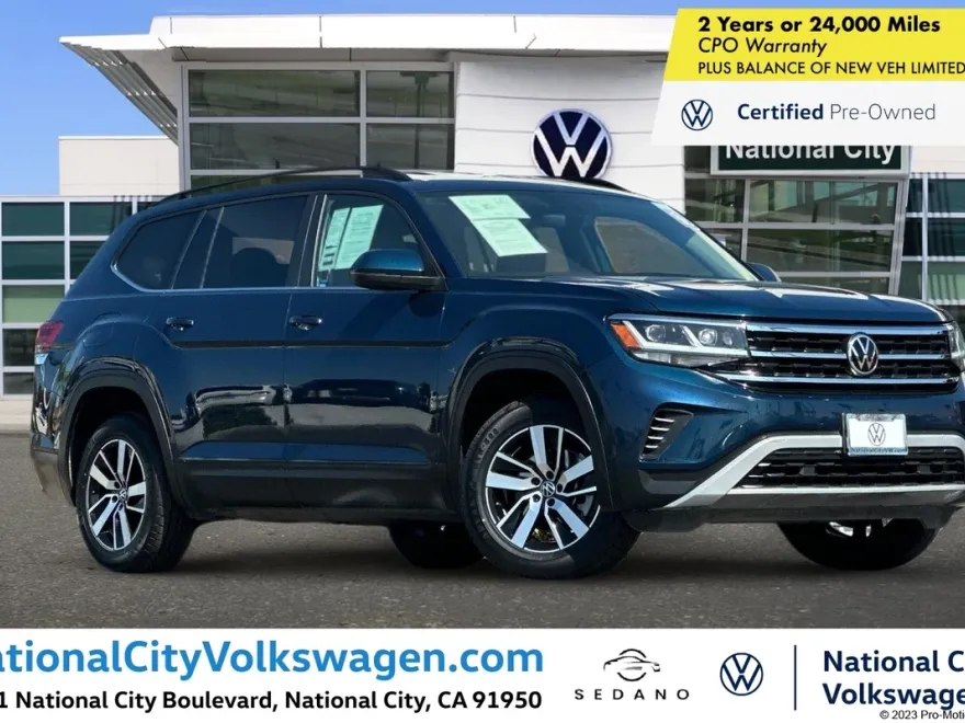 2022 Volkswagen Atlas SE photo 1