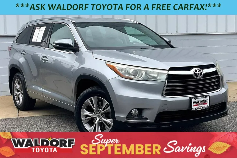 2015 Toyota Highlander XLE photo 1
