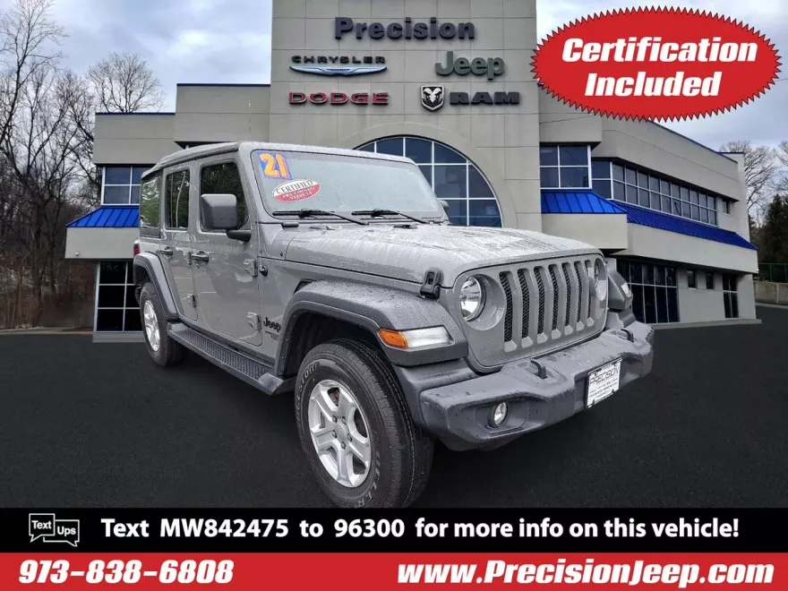 2021 Jeep Wrangler Unlimited Sport S photo 1