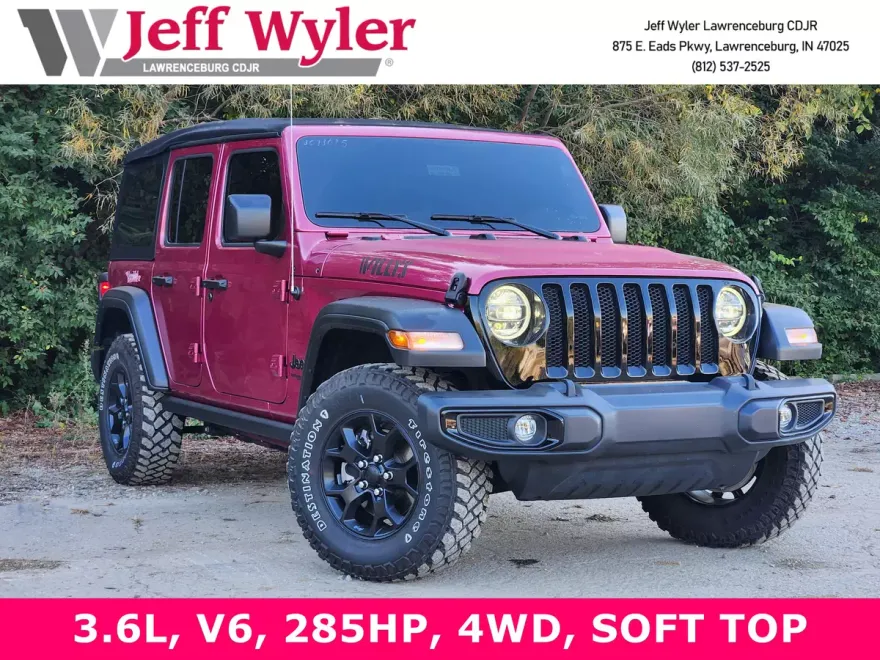 2022 Jeep Wrangler Unlimited Willys photo 1