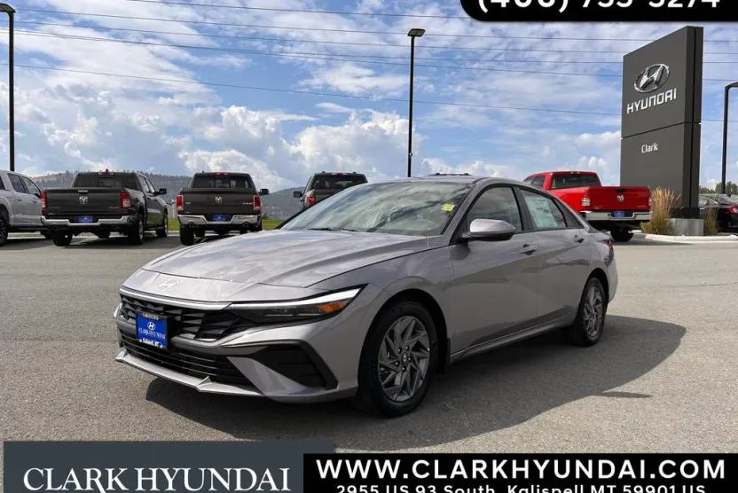 2025 Hyundai Elantra Hybrid Blue photo 1