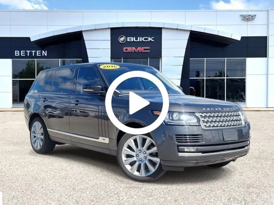 2016 Land Rover Range Rover SuperCharged photo 1