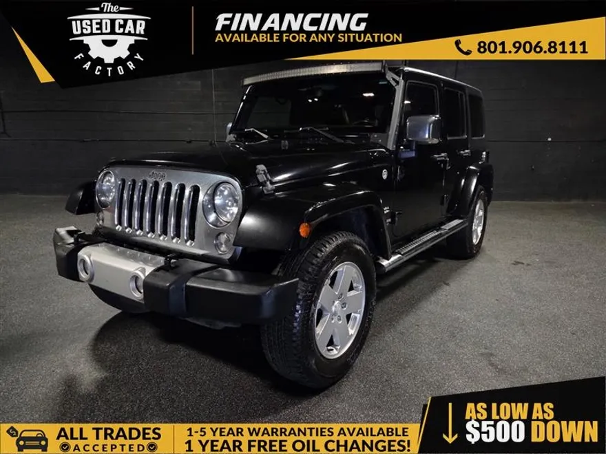 2014 Jeep Wrangler Unlimited Sahara photo 1